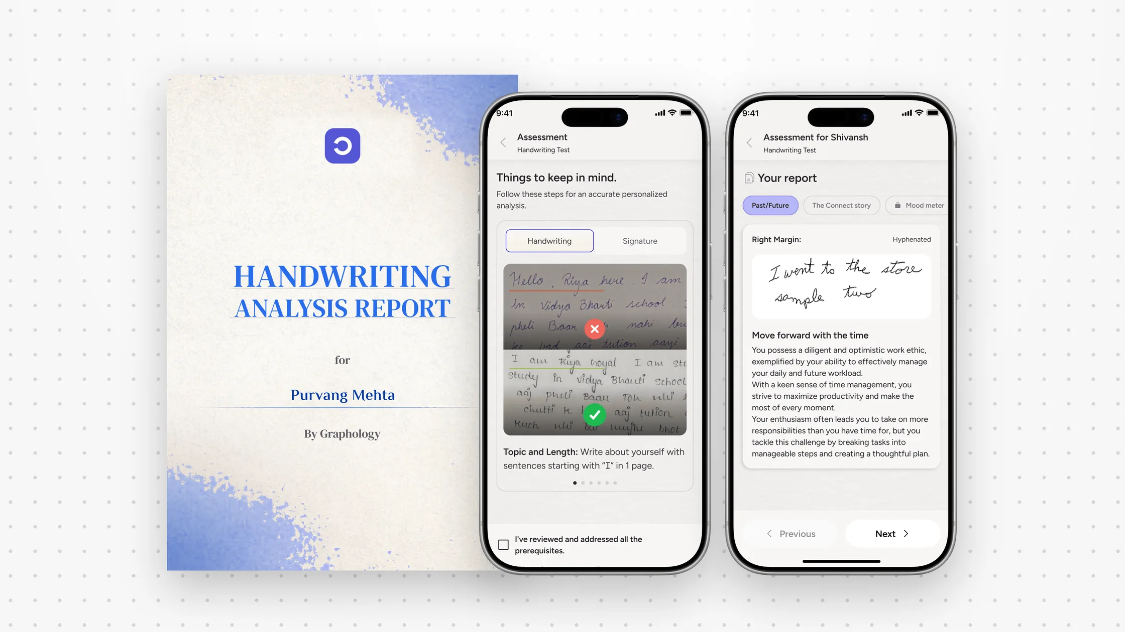 AI graphology case study preview