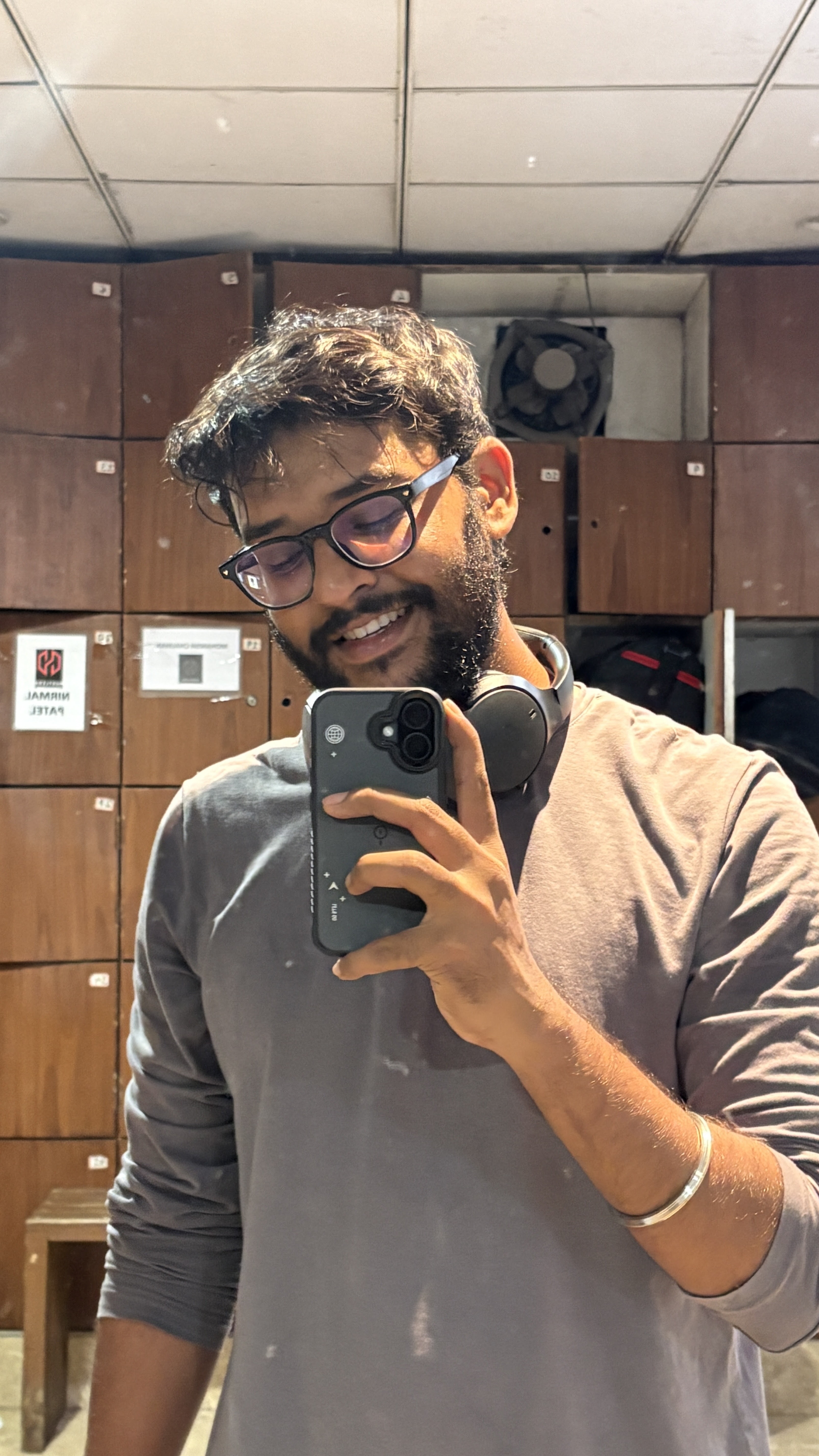 Purvang Mehta working portrait